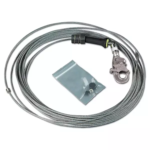 3M DBI-SALA 3900111 Sealed-Blok Stainless Steel Cable Assembly with Hook