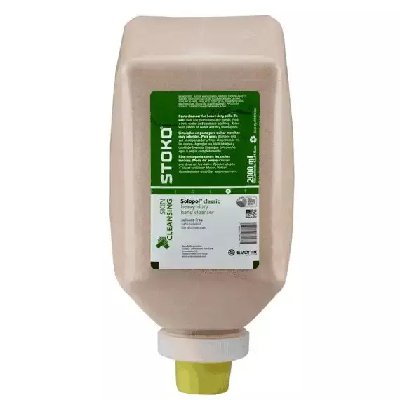 Deb Stoko Solopol Classic 83187 Heavy Duty Hand Cleaner (2000 ml Soft Bottle)