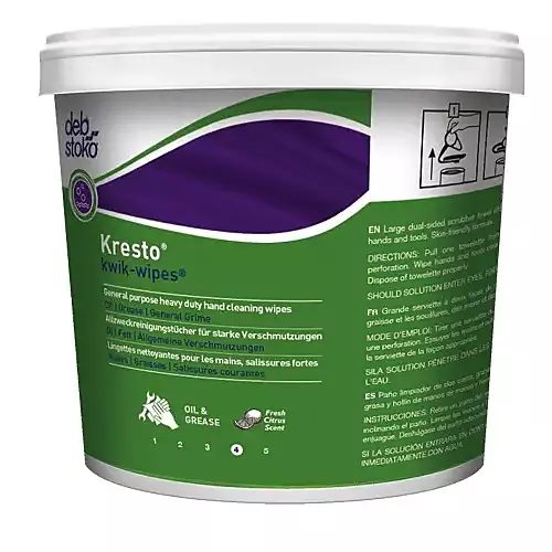 SC Johnson Professional Kresto KKW130W Kwik Wipes Heavy-Duty Towels 130ct Bucket