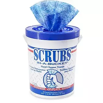 Uline S-7718 Scrubs In-A-Bucket
