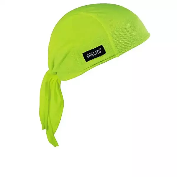 Ergodyne Chill-Its 6615 Lime High-Performance Dew Rag