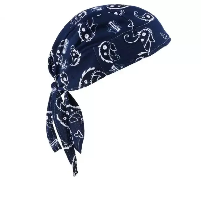 Ergodyne Chill-Its 6615 Navy Western High-Performance Dew Rag