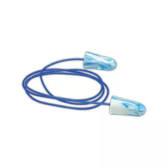 Moldex SparkPlugs 6615 Metal-Detectable Disposable Foam Corded Earplugs, 100 Pairs