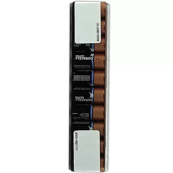Duracell Type 123 Replacement Lithium Batteries Sleeve for ZOLL AED Plus