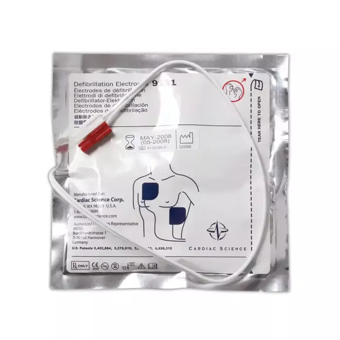 Cardiac Science Replacement Electrode Set For Powerheart AED Defibrillator