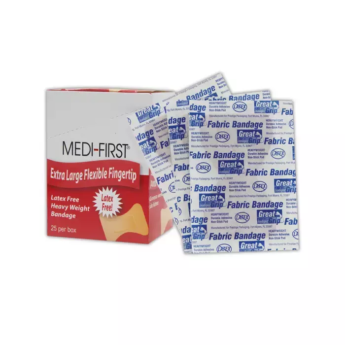 Medique® Medi-First® Extra Large Fingertip Woven Adhesive Bandages