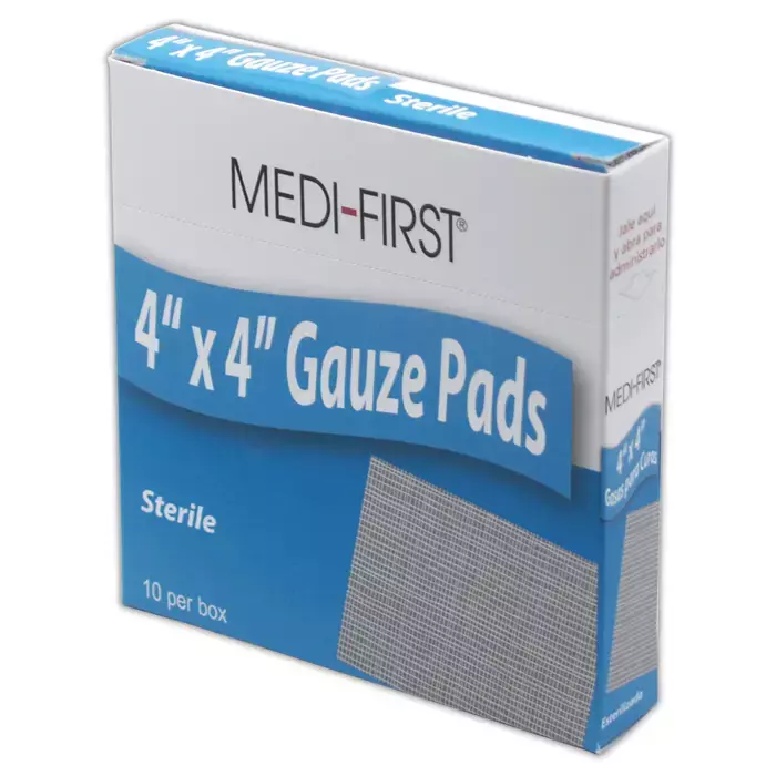 Medique® Medi-First® 4" x 4" Sterile Gauze Pads