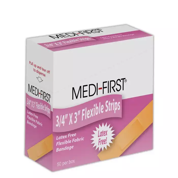 Medique® Medi-First® ¾" x 3" Woven Adhesive Bandages
