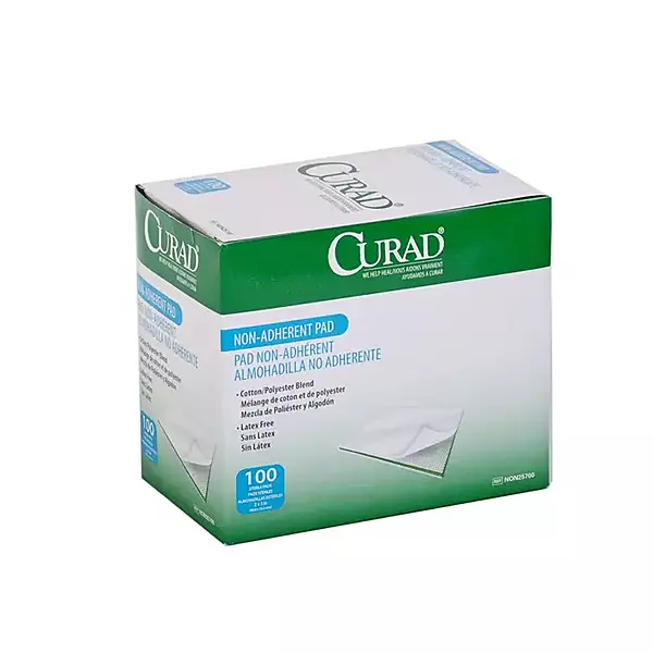 Curad NON25700H 2" x 3" Non-Adherent Pads