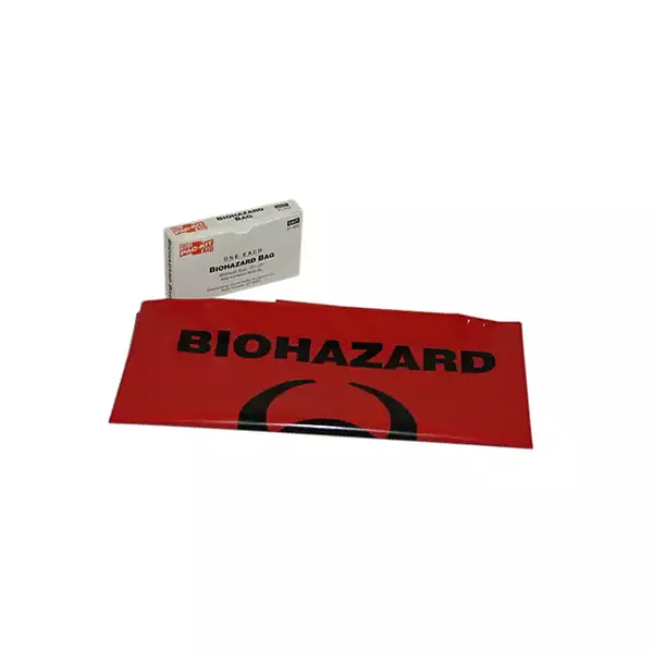 Pac-Kit® Biohazard Bags with Tie