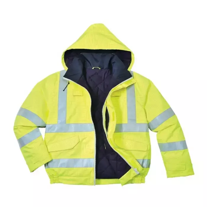 Portwest US773 Bizflame Rain Hi-Vis Anti-static FR Bomber Jacket