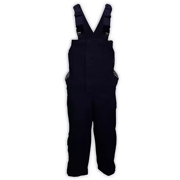 Magid FR® OVR11N Dual-Hazard Quilt-Lined Navy Duck Bib Overall