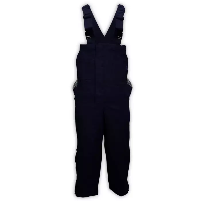 Magid FR® OVR11N Dual-Hazard Quilt-Lined Navy Duck Bib Overall
