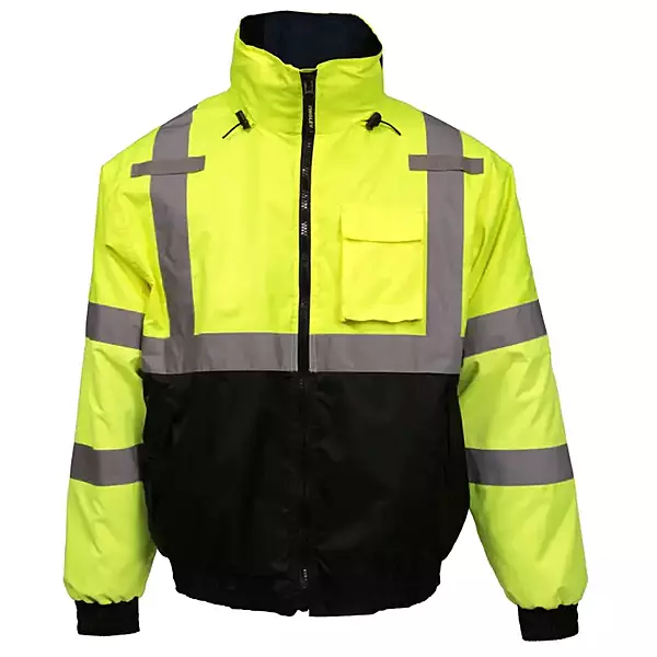 Tingley Job Sight Bomber 3.1 J26172 Hi-Viz Jacket with Removable Liner
