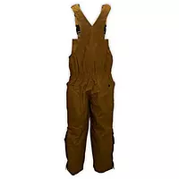 Magid FR® OVR11B Dual-Hazard Quilt-Lined Brown Duck Bib Overall