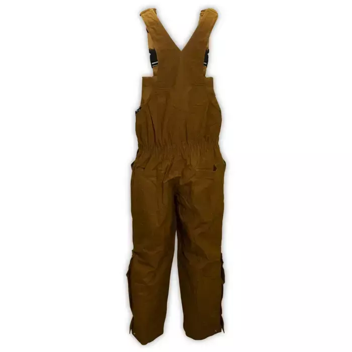Magid FR® OVR11B Dual-Hazard Quilt-Lined Brown Duck Bib Overall