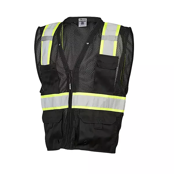 ML Kishigo B100 Enhanced Visibility Multi Pocket Mesh Vest