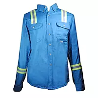 Magid IUSHB88 Dual Hazard Hi-Viz 7.0 oz. FR 88/12 Shirt