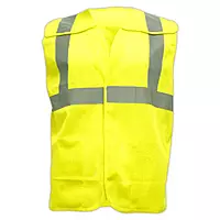 Magid SVBA5 Lime Yellow ANSI Type R Class 2 5-Point Breakaway Hi-Vis Vest