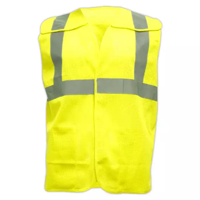 Magid SVBA5 Lime Yellow ANSI Type R Class 2 5-Point Breakaway Hi-Vis Vest