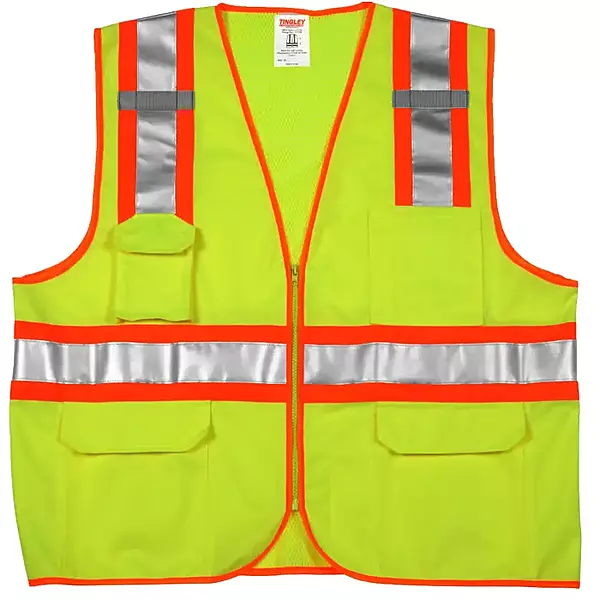 Tingley® Job Sight™ Two-Tone Hi-Vis Safety Vest — V73852