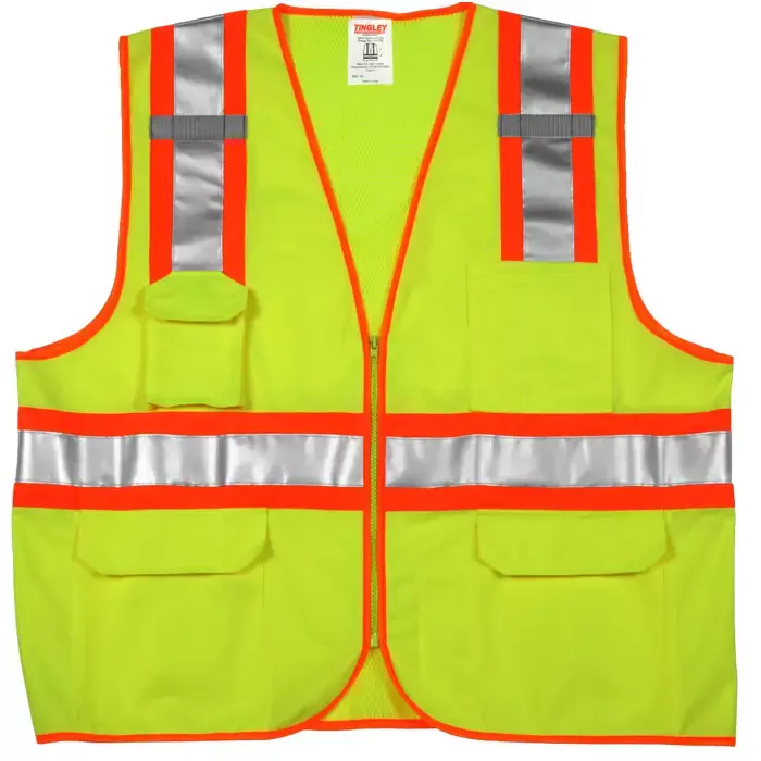 Tingley® Job Sight™ Two-Tone Hi-Vis Safety Vest — V73852