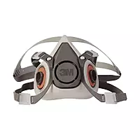 3M™ 6000 Series Half Mask Reusable Respirator, Without Filters