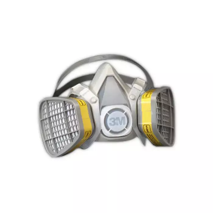 3M Half Facepiece Disposable Respirators 5000 Series, With Filters