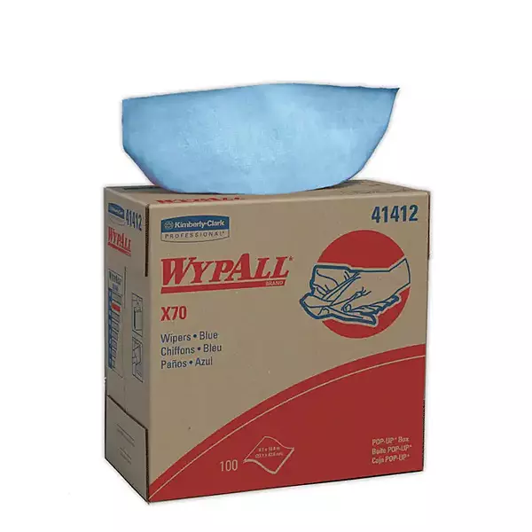 Kimberly-Clark WYPALL X70 Heavy-Duty Wiper Rags