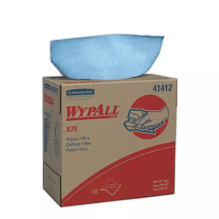 Kimberly-Clark WYPALL X70 Heavy-Duty Wiper Rags