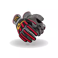Magid T-REX TRX442 Flex Series® Lean Lightweight Polyurethane Palm Coated Impact Glove - Cut Level A4