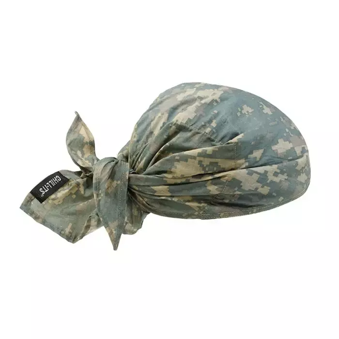 Ergodyne Chill-Its Evaporative Cooling Triangle Hat with Cooling Towel - 6710CTHVLpp