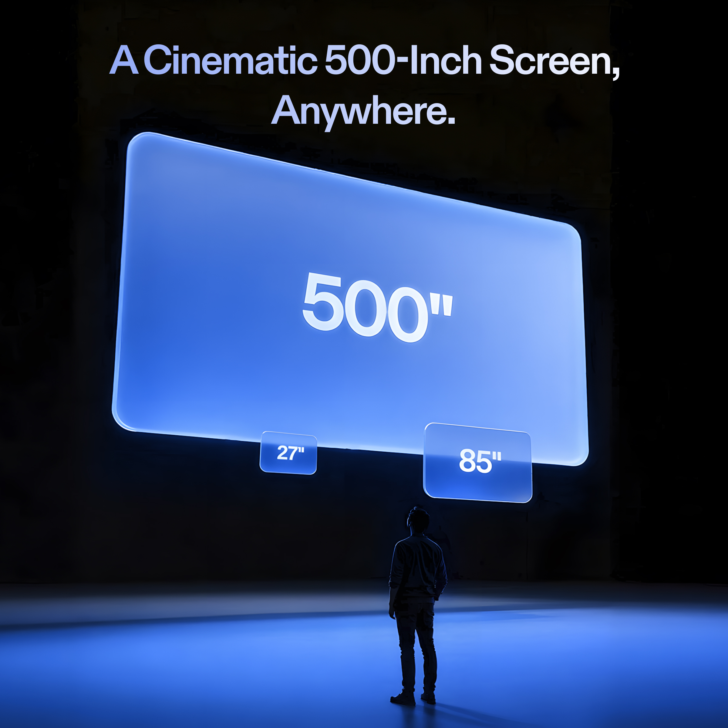 XREAL 1S AR Glasses 500" Screen 52 FOV 3DoF USB-C Devices