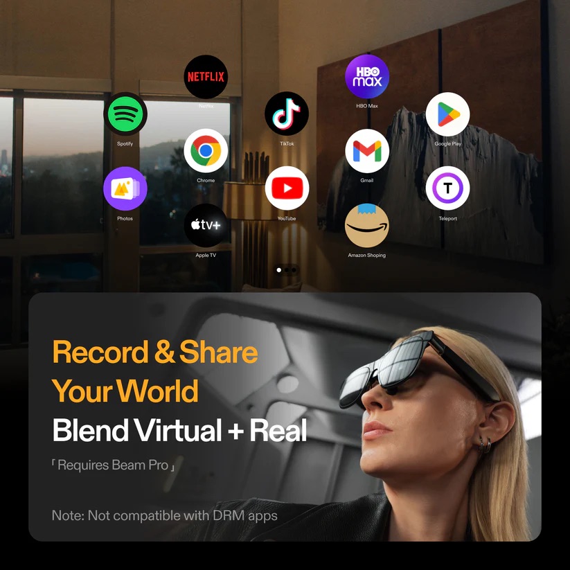 XREAL Eye Micro Camera Add-On for XREAL One & One Pro - 6DoF + MR Capture