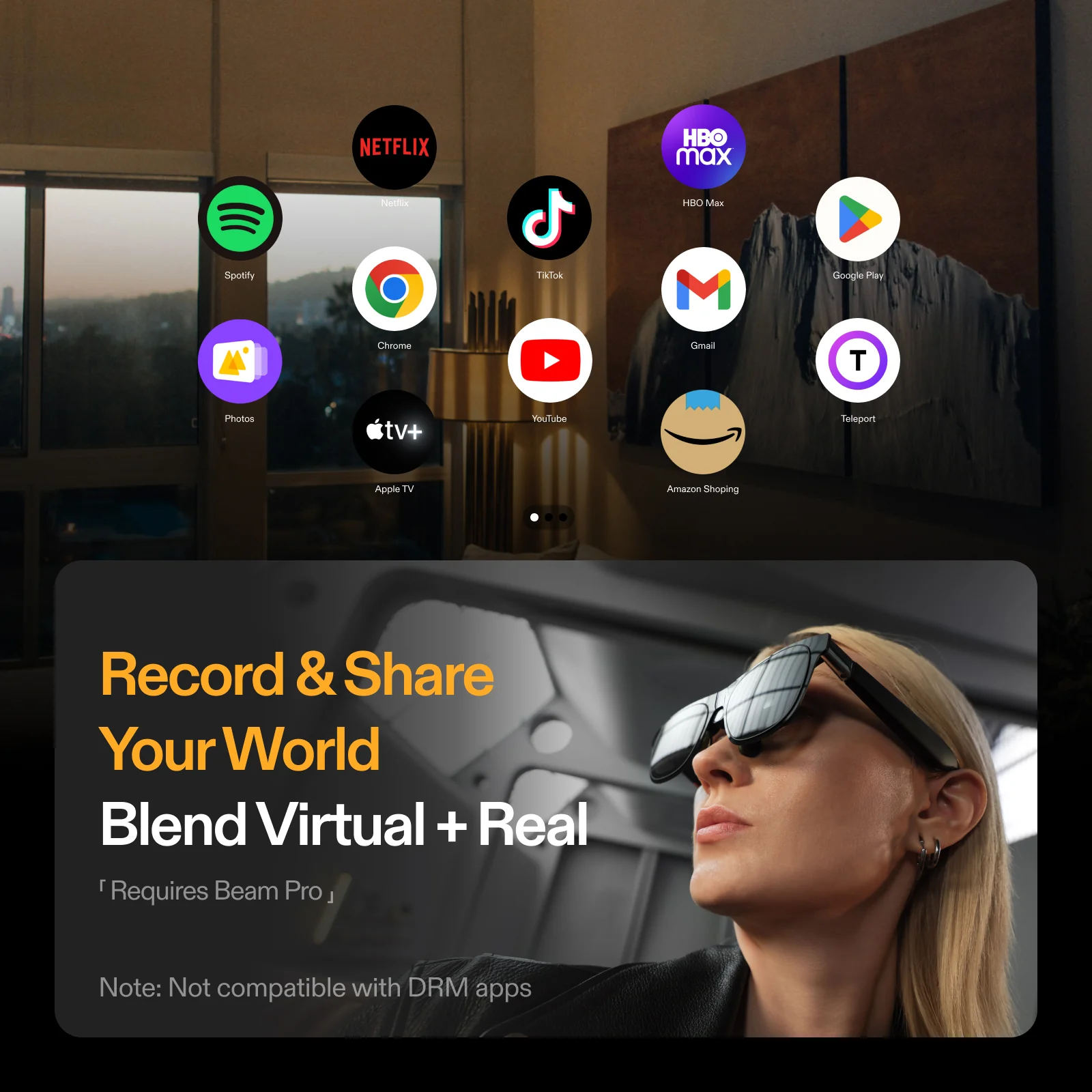 XREAL One PRO + Eye Micro Camera Add-On for XREAL One – BUNDLE DEAL