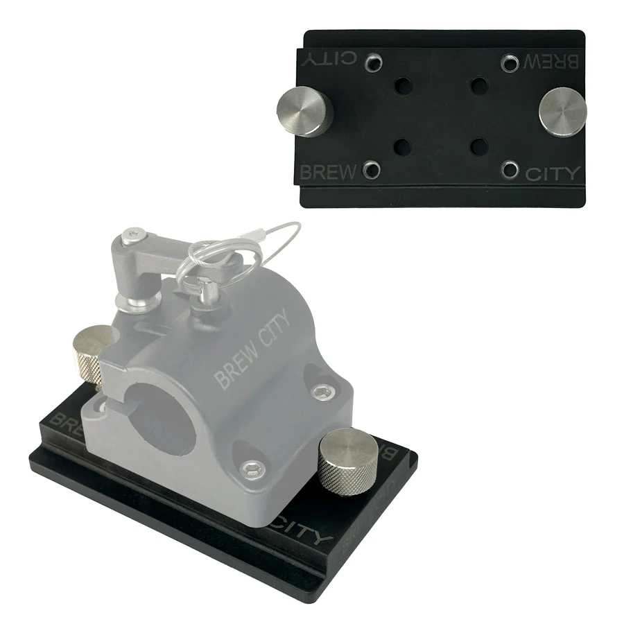 Brew City Track Mount - 3” x 5.5” Track Plate