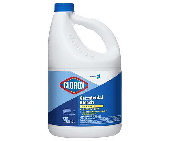 Clorox Concentrated Germicidal Bleach 121oz
