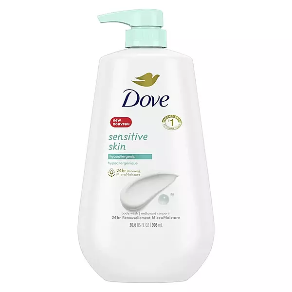 Dove Body Wash, Sensitive Skin 30.6 fl oz