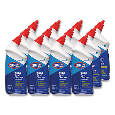 Clorox Toilet Bowl Cleaner with Bleach-Fresh Scent 24oz Clorox Toilet Bowl Cleaner with Bleach-Fresh Scent 24oz