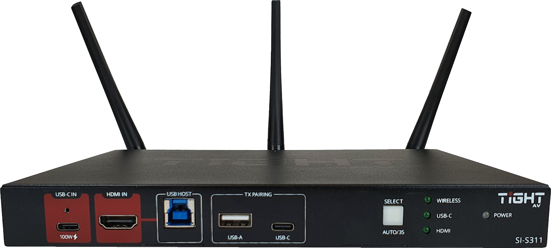 SI-S311 | 3x1 BYOM switcher with wireless presentation - SiMA series