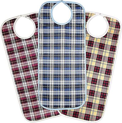 Flannel Bib full Barrier 18"x30", Assorted colors