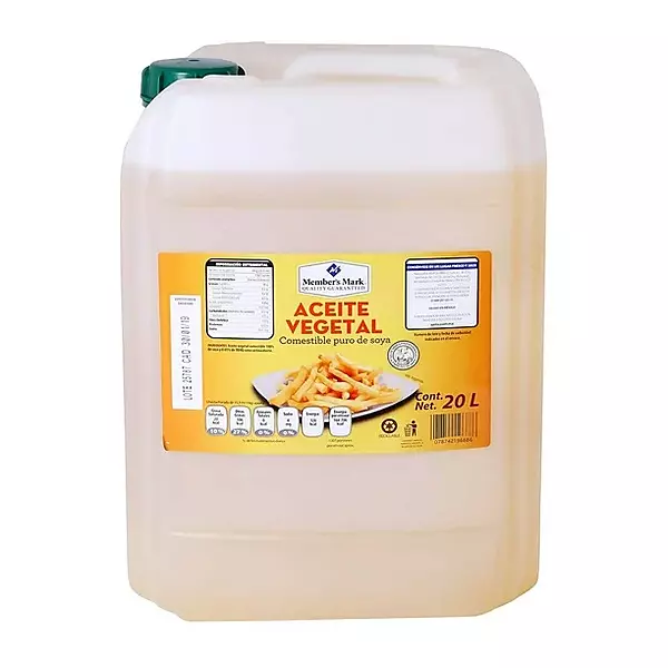MEMBER´S MARK ACEITE COMESTIBLE PURO DE SOYA 20 L