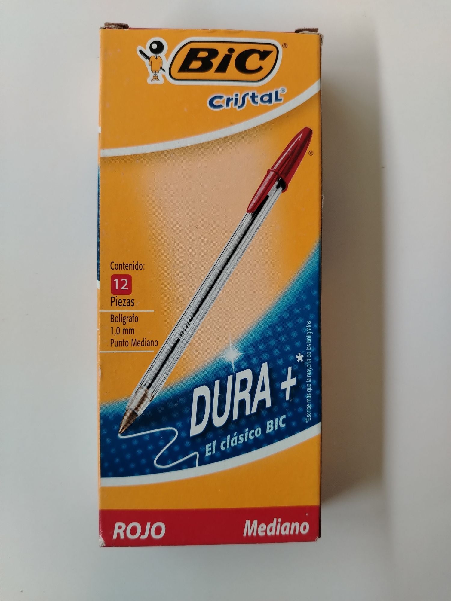 BOLIGRAFO BIC CRISTAL MEDIUM ROJO