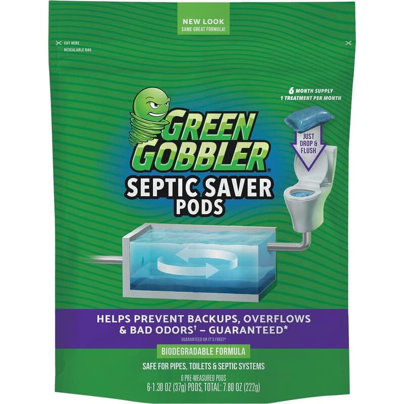 Green Gobbler Septic Saver Pods
