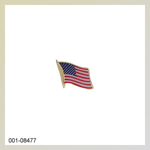 [QS8477] American Flag Emblem (Large)