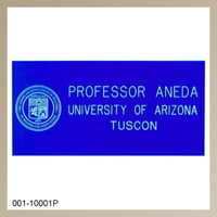 [P10001] Composite Name Bar (3 X 1-1/2)