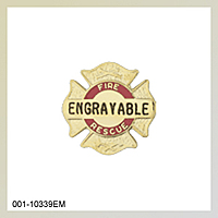 ENGRAVED MALTESE CROSS (Quick Ship) [001-EMCQS]
