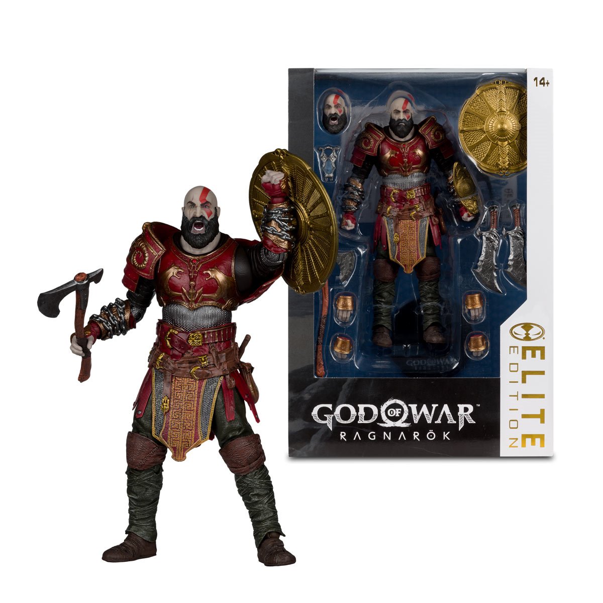 Kratos with Ares Armor McFarlane Elite Edition