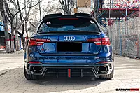 2017–2024 Audi RS4 B9 BKSS Style Rear Diffuser with Winglets | Aerodynamic and LED Upgrade