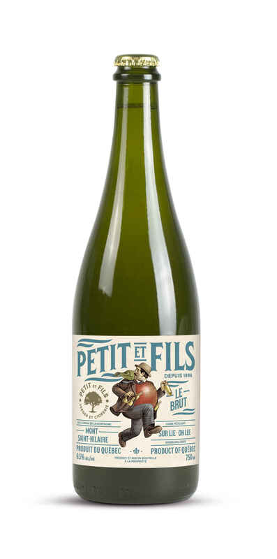 Cidre Blanc Pétillant Brut sur lie 750 ML